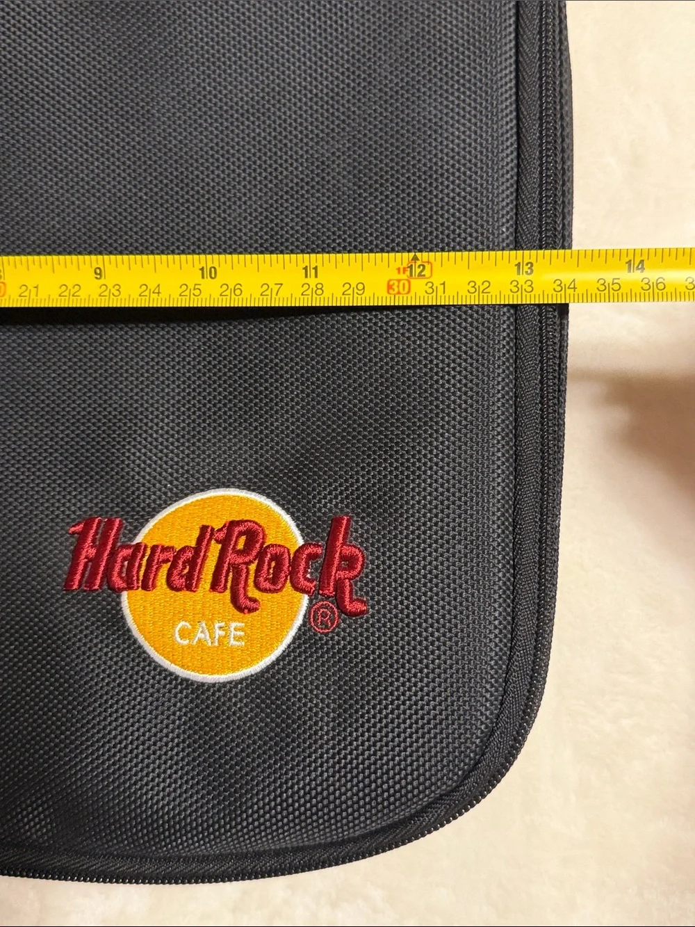 Vintage Hard Rock Cafe Black Collector Pin Storage/Travel Shoulder Bag